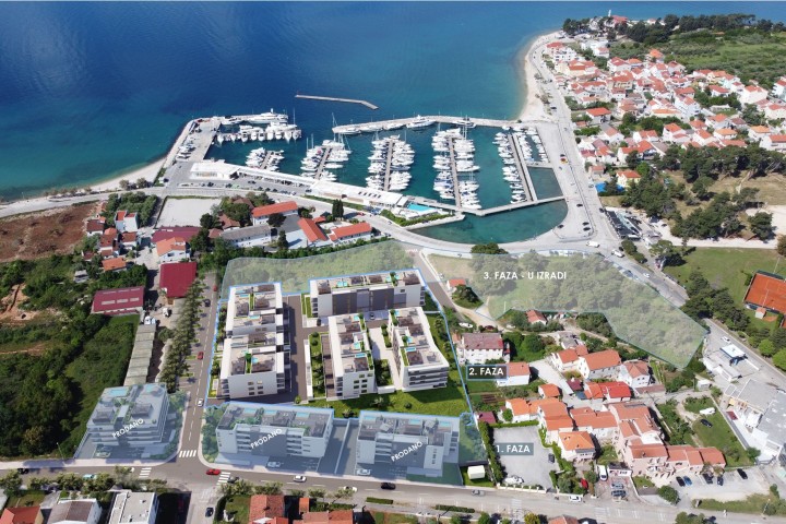 Nasuprot Marine Borik u izgradnji je novo luksuzno naselje “Marina Project Zadar”