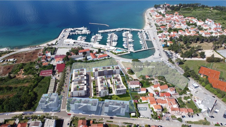Nasuprot Marine Borik u izgradnji je novo luksuzno naselje “Marina Project Zadar”